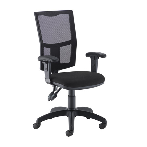 [CH2803BK+AC1040] Calypso 2 Mesh Office Chair with Adjustable Arms